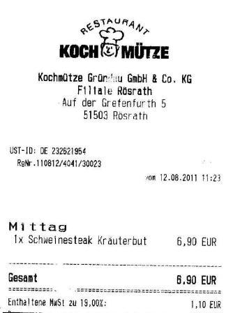 bbew Hffner Kochmtze Restaurant